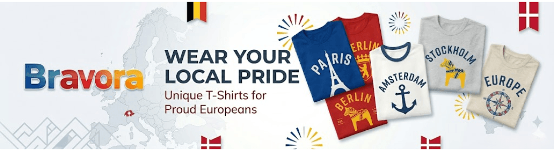 Banner for Bravora Europe Wear Your Pride